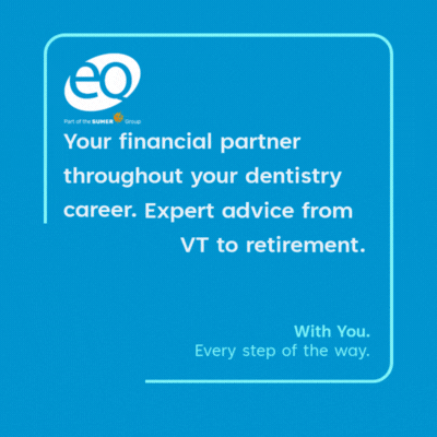 Ad: EQ Accountants, your financial partner throughout your dental career.